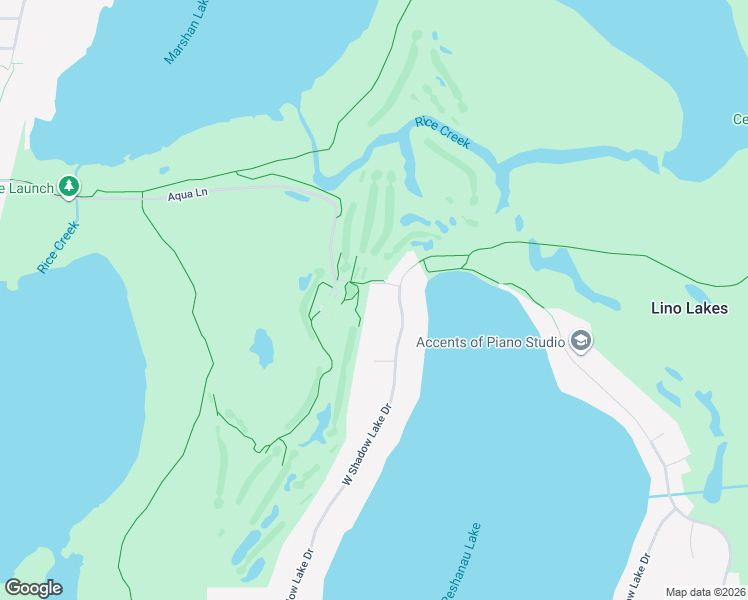 map of restaurants, bars, coffee shops, grocery stores, and more near 656 Sandpiper Drive in Circle Pines