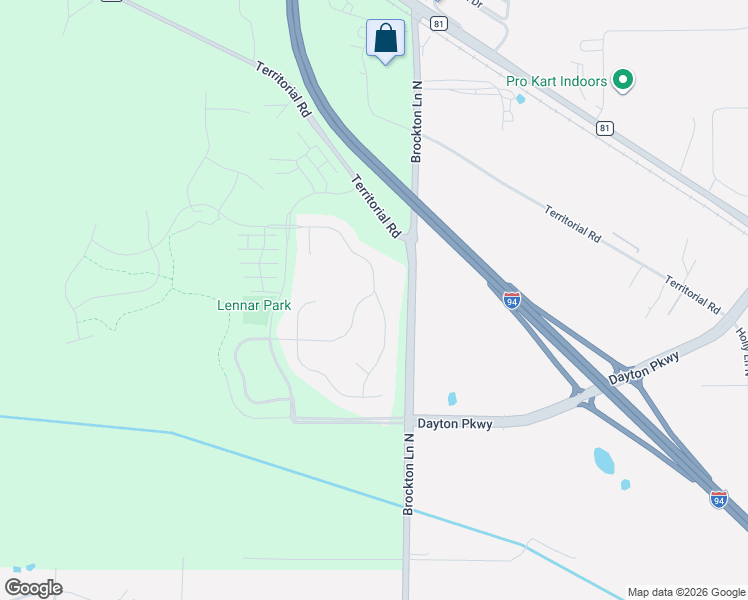map of restaurants, bars, coffee shops, grocery stores, and more near 19257 Meadow View Lane in Maple Grove