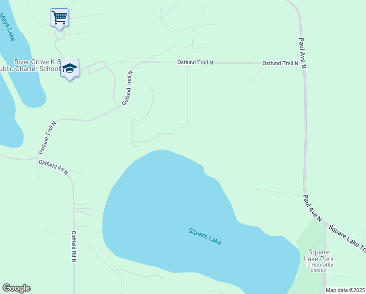 map of restaurants, bars, coffee shops, grocery stores, and more near 14785 Ostlund Trail North in Marine on Saint Croix
