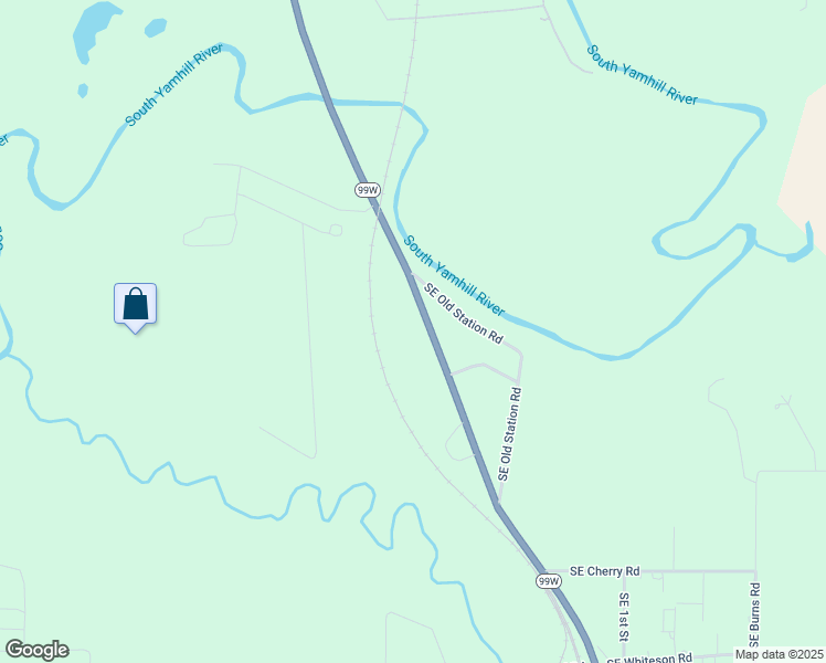 map of restaurants, bars, coffee shops, grocery stores, and more near 13500 Oregon 99W in McMinnville