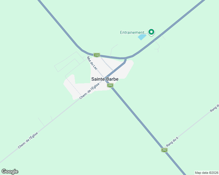 map of restaurants, bars, coffee shops, grocery stores, and more near 12 Montée du Lac in Montérégie