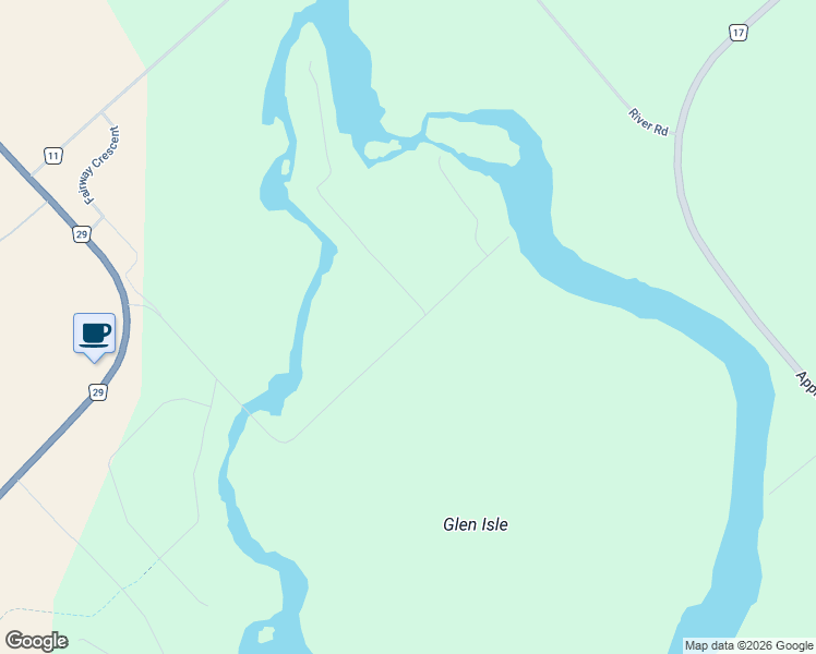 map of restaurants, bars, coffee shops, grocery stores, and more near 188 Glen Isle Road in Carleton Place