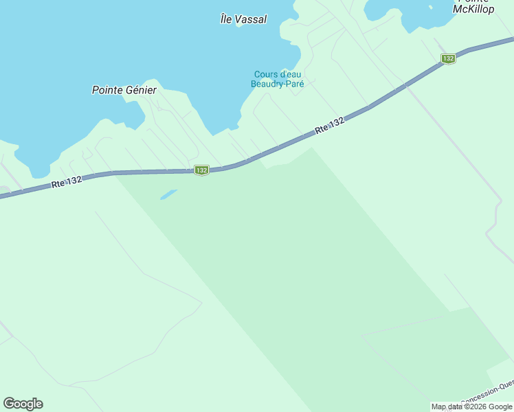 map of restaurants, bars, coffee shops, grocery stores, and more near in Saint-Anicet