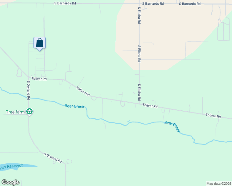 map of restaurants, bars, coffee shops, grocery stores, and more near 10839 Toliver Road in Molalla