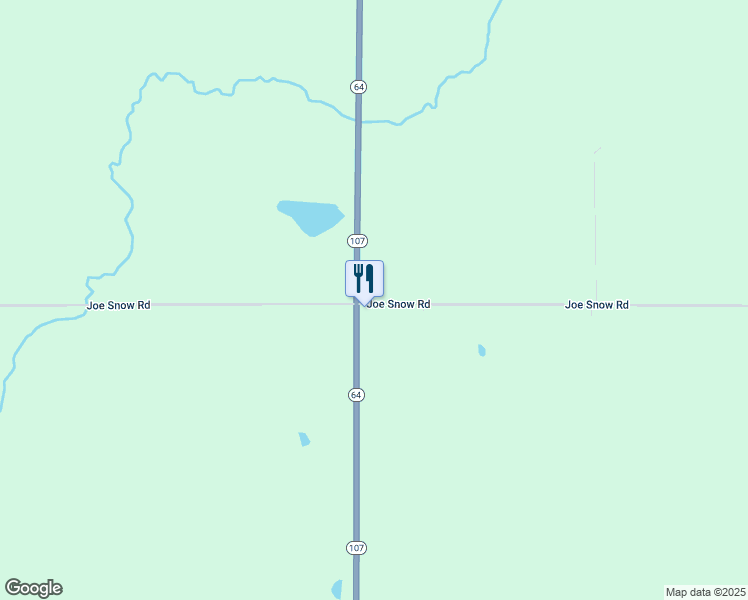 map of restaurants, bars, coffee shops, grocery stores, and more near W8076 Joe Snow Road in Merrill