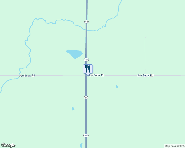 map of restaurants, bars, coffee shops, grocery stores, and more near W8076 Joe Snow Road in Merrill