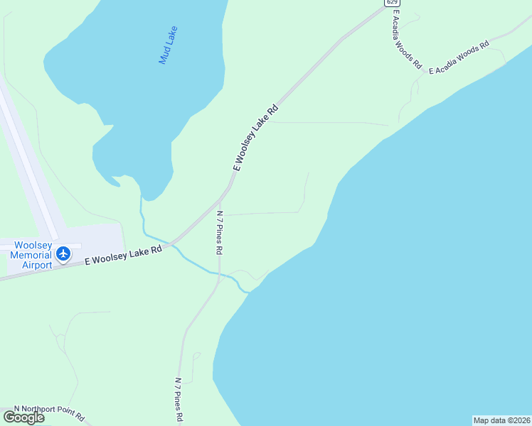map of restaurants, bars, coffee shops, grocery stores, and more near East Pinecrest Drive in Leelanau County