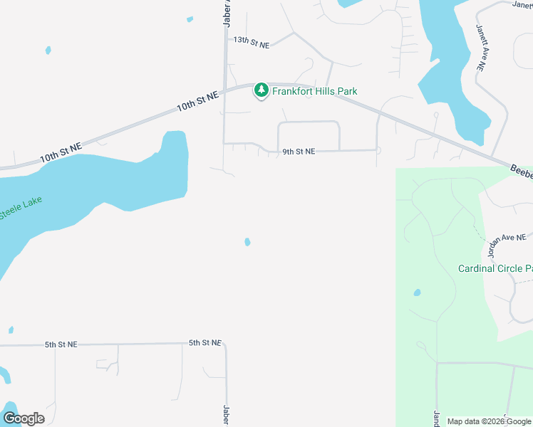 map of restaurants, bars, coffee shops, grocery stores, and more near 760 Jaber Avenue Northeast in Saint Michael