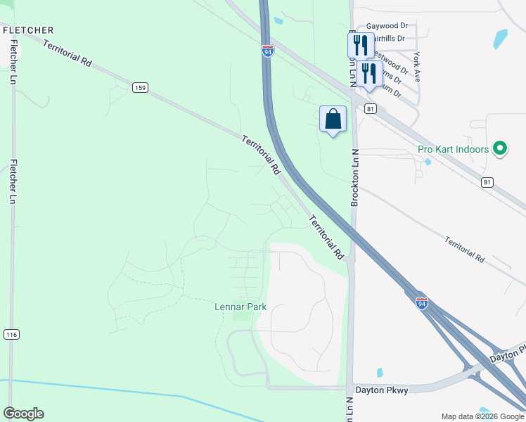 map of restaurants, bars, coffee shops, grocery stores, and more near 11578 Laurel Springs Path in Maple Grove