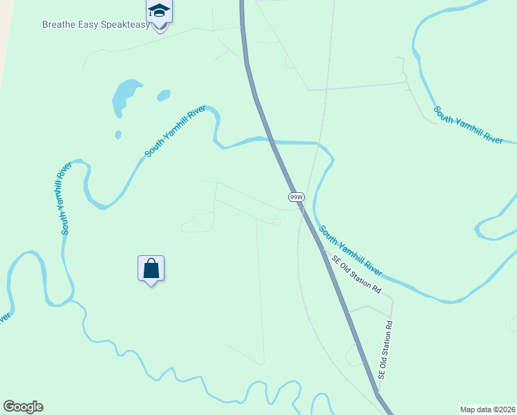 map of restaurants, bars, coffee shops, grocery stores, and more near 9101 Southwest Trestle View Lane in McMinnville