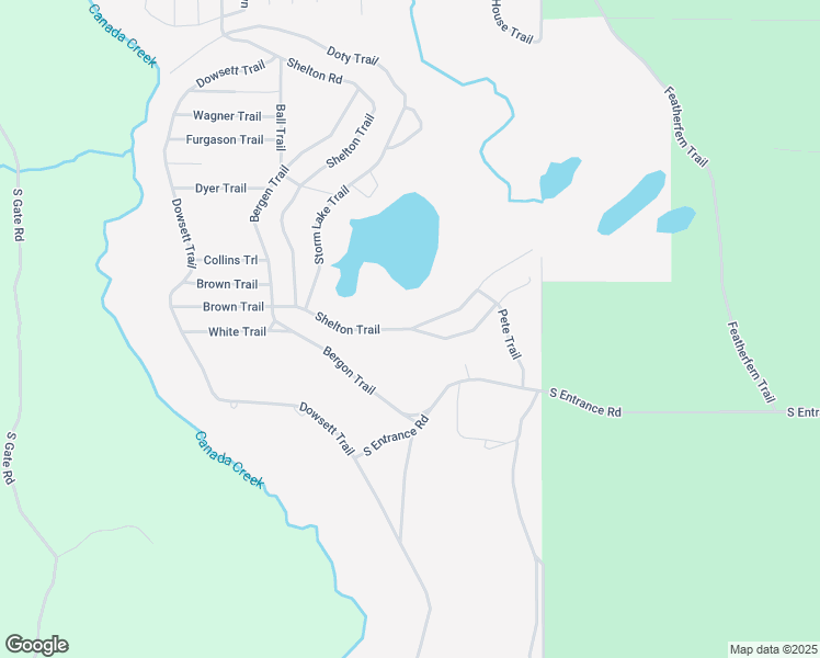 map of restaurants, bars, coffee shops, grocery stores, and more near 22286 Shelton Trail in Atlanta