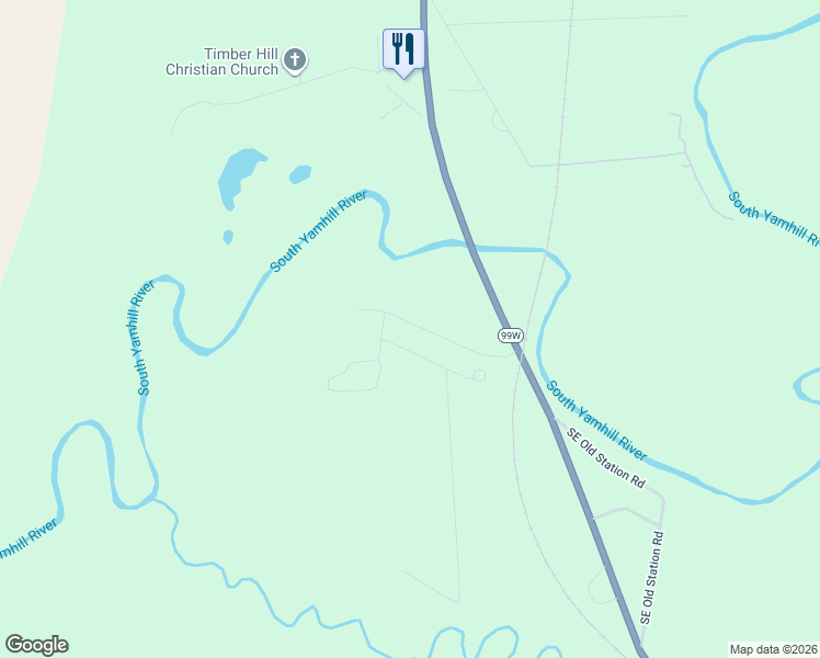 map of restaurants, bars, coffee shops, grocery stores, and more near 9101 Southwest Trestle View Lane in McMinnville