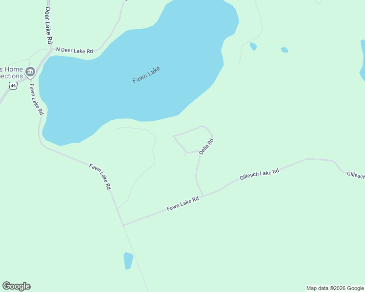 map of restaurants, bars, coffee shops, grocery stores, and more near 1106 Delia Road in Bracebridge