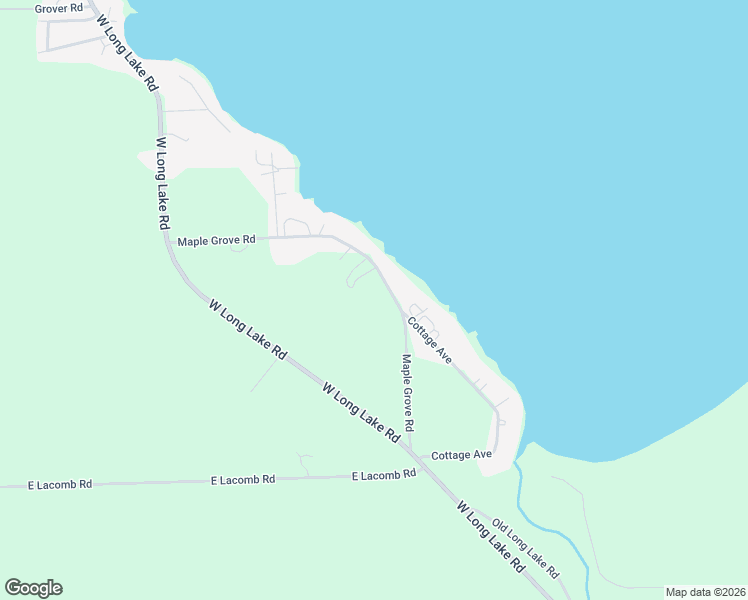 map of restaurants, bars, coffee shops, grocery stores, and more near 2460-2614 Maple Grove Road in Alpena