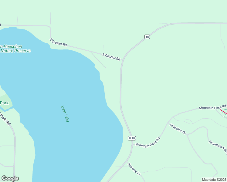 map of restaurants, bars, coffee shops, grocery stores, and more near 699-727 East Deer Lake Road in Boyne City