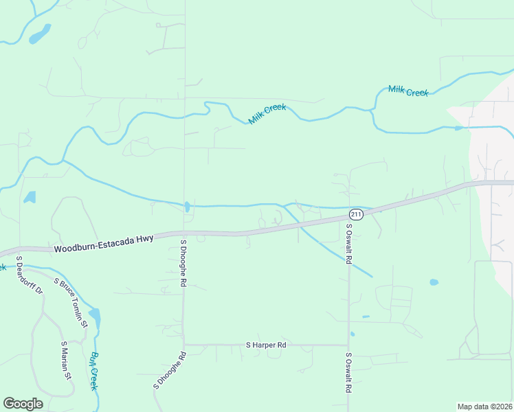 map of restaurants, bars, coffee shops, grocery stores, and more near 19757 Oregon 211 in Colton