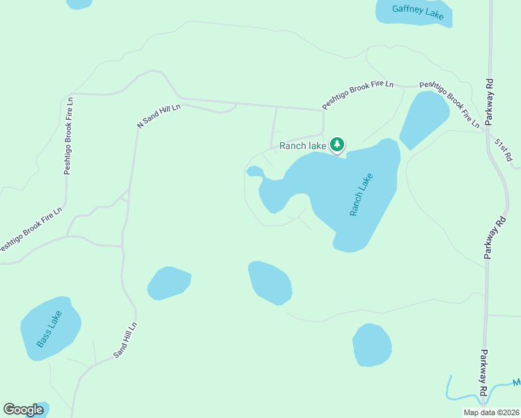 map of restaurants, bars, coffee shops, grocery stores, and more near 13820 Ranch Lake Drive in Pound