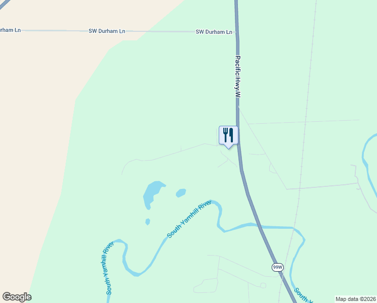 map of restaurants, bars, coffee shops, grocery stores, and more near 9675 Southwest Bayou Drive in McMinnville