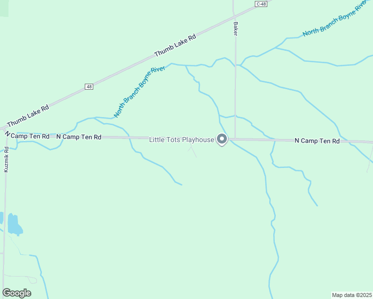 map of restaurants, bars, coffee shops, grocery stores, and more near 2503 North Camp Ten Road in Elmira