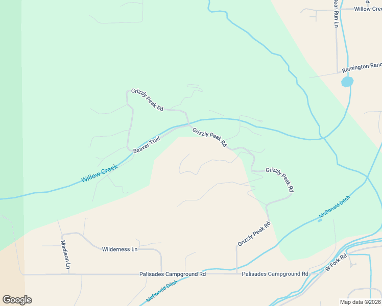 map of restaurants, bars, coffee shops, grocery stores, and more near 45 Pine View Circle in Red Lodge