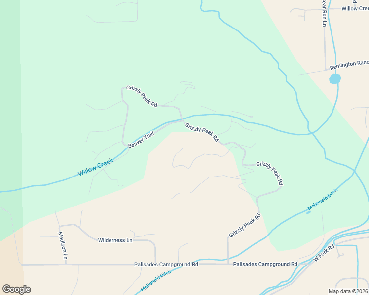 map of restaurants, bars, coffee shops, grocery stores, and more near 45 Pine View Circle in Red Lodge