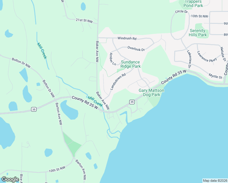 map of restaurants, bars, coffee shops, grocery stores, and more near 1408 Landsdown Road in Buffalo