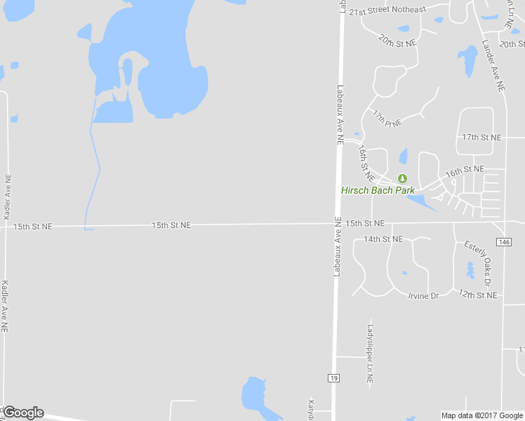 map of restaurants, bars, coffee shops, grocery stores, and more near 10740 15th Street Northeast in Saint Michael