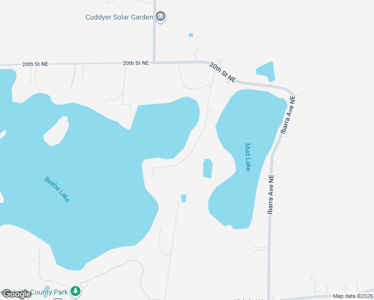 map of restaurants, bars, coffee shops, grocery stores, and more near 1643 Hansack Avenue Northeast in Saint Michael