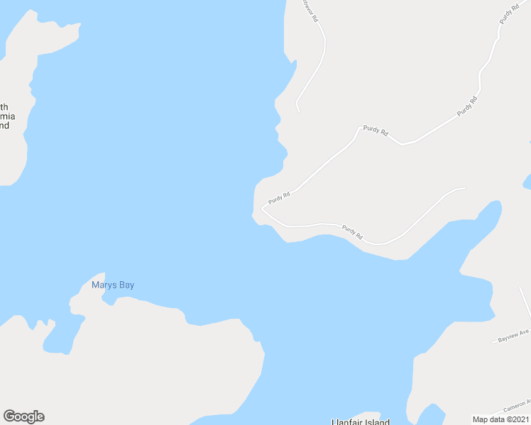 map of restaurants, bars, coffee shops, grocery stores, and more near 1230 Purdy Road in Port Carling