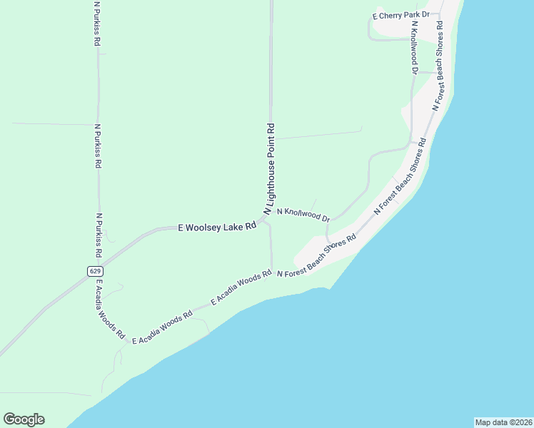 map of restaurants, bars, coffee shops, grocery stores, and more near 13001 North Knollwood Drive in Northport
