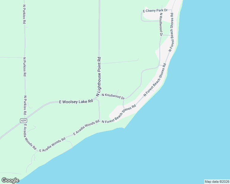 map of restaurants, bars, coffee shops, grocery stores, and more near 13001-13069 North Knollwood Drive in Northport
