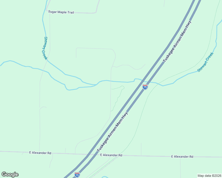 map of restaurants, bars, coffee shops, grocery stores, and more near 1645 Bear Paw Trail in Vanderbilt