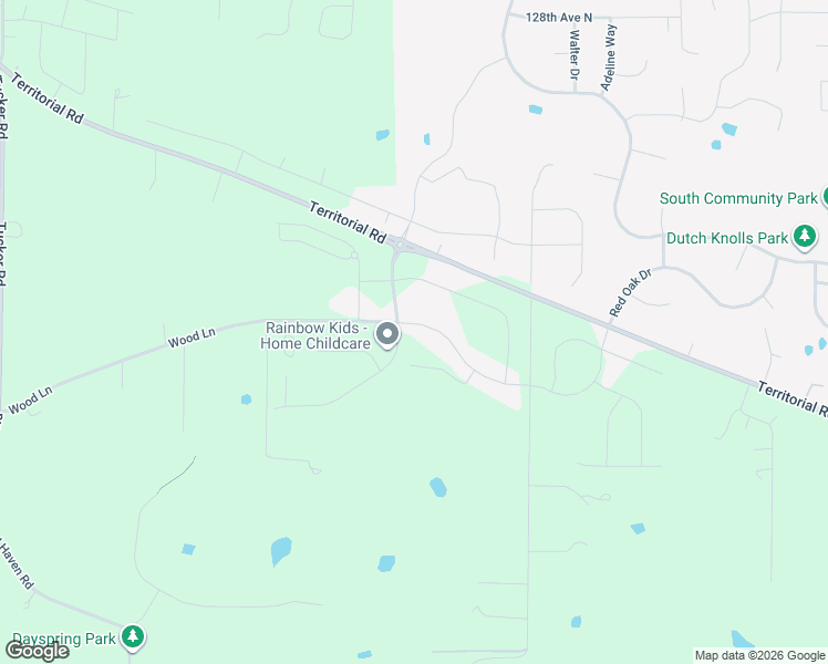 map of restaurants, bars, coffee shops, grocery stores, and more near 23101 Wood Lane in Rogers