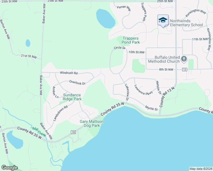 map of restaurants, bars, coffee shops, grocery stores, and more near 112 Lookout Point in Buffalo