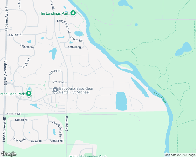 map of restaurants, bars, coffee shops, grocery stores, and more near in Saint Michael