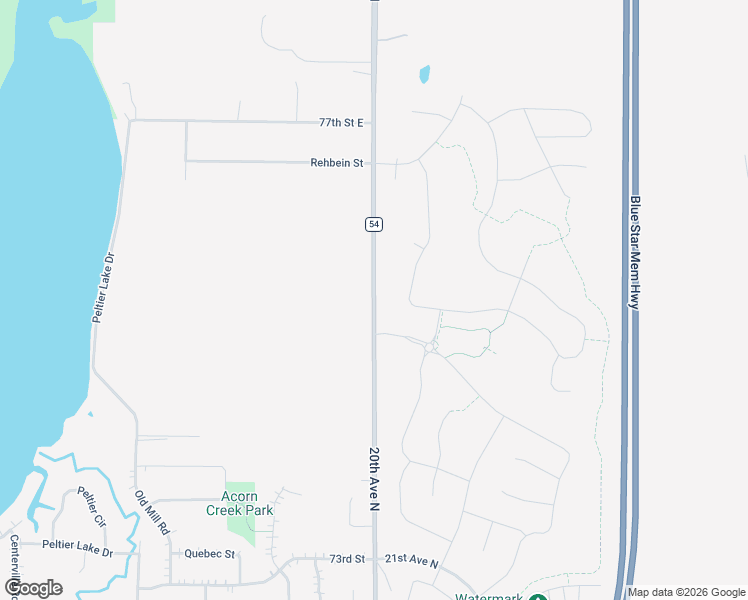 map of restaurants, bars, coffee shops, grocery stores, and more near 7539 20th Avenue North in Lino Lakes