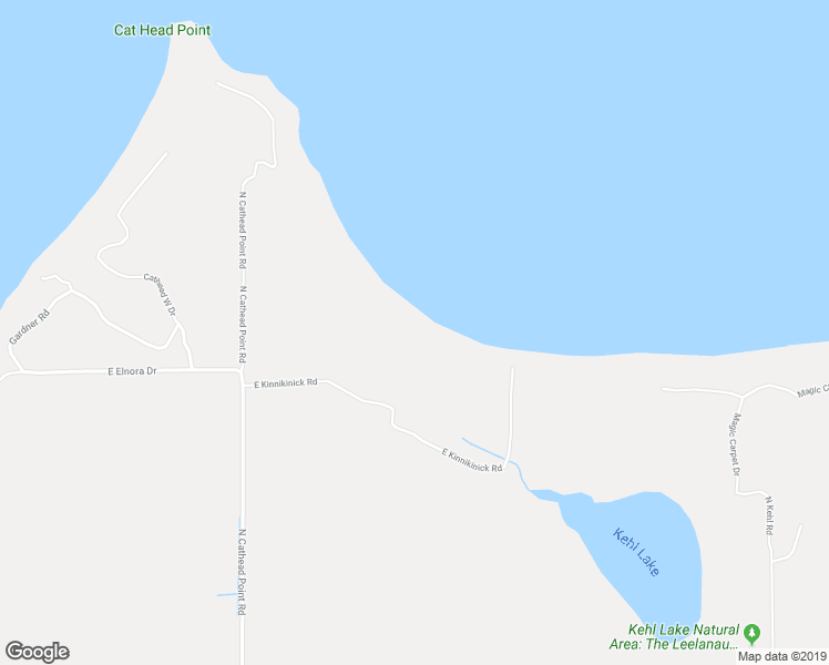 map of restaurants, bars, coffee shops, grocery stores, and more near 11805 East Kinnikinick Road in Northport