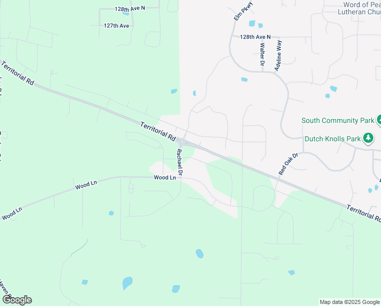 map of restaurants, bars, coffee shops, grocery stores, and more near 22510 Territorial Road in Rogers