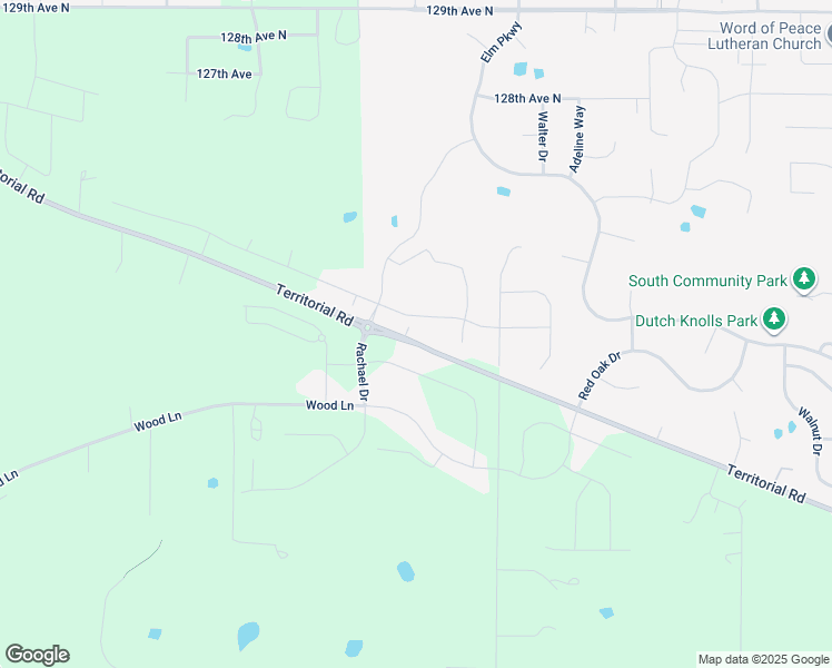map of restaurants, bars, coffee shops, grocery stores, and more near 22510 Territorial Road in Rogers