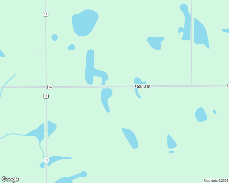 map of restaurants, bars, coffee shops, grocery stores, and more near 44059 152nd Street in Waubay