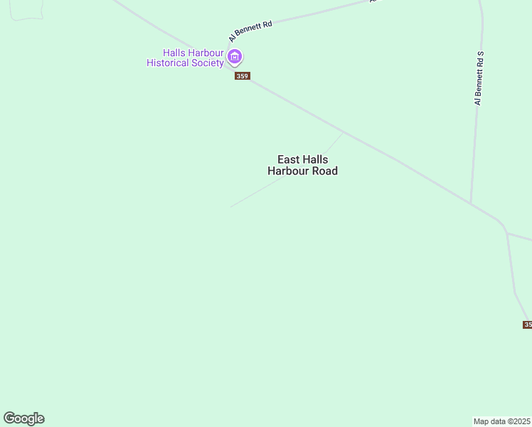 map of restaurants, bars, coffee shops, grocery stores, and more near 3419 Nova Scotia 359 in Halls Harbour