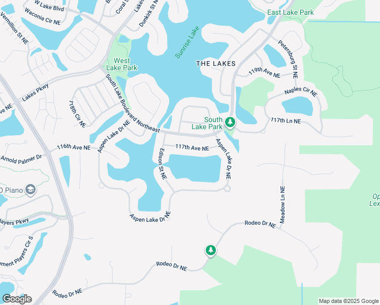 map of restaurants, bars, coffee shops, grocery stores, and more near 3016 117th Avenue Northeast in Blaine