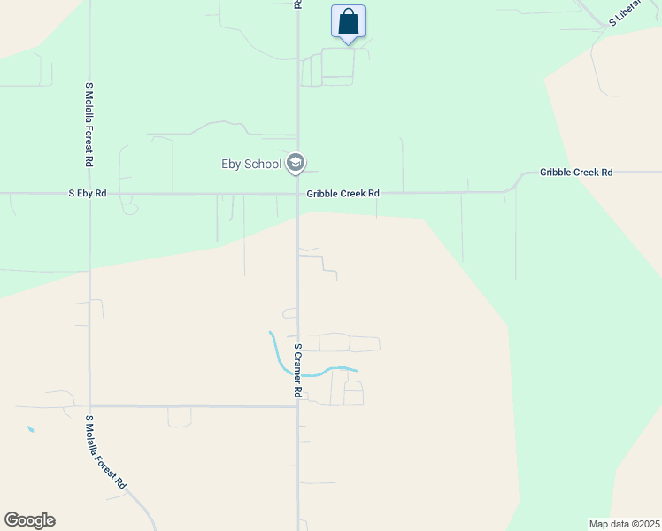 map of restaurants, bars, coffee shops, grocery stores, and more near 29156 South Cramer Road in Molalla