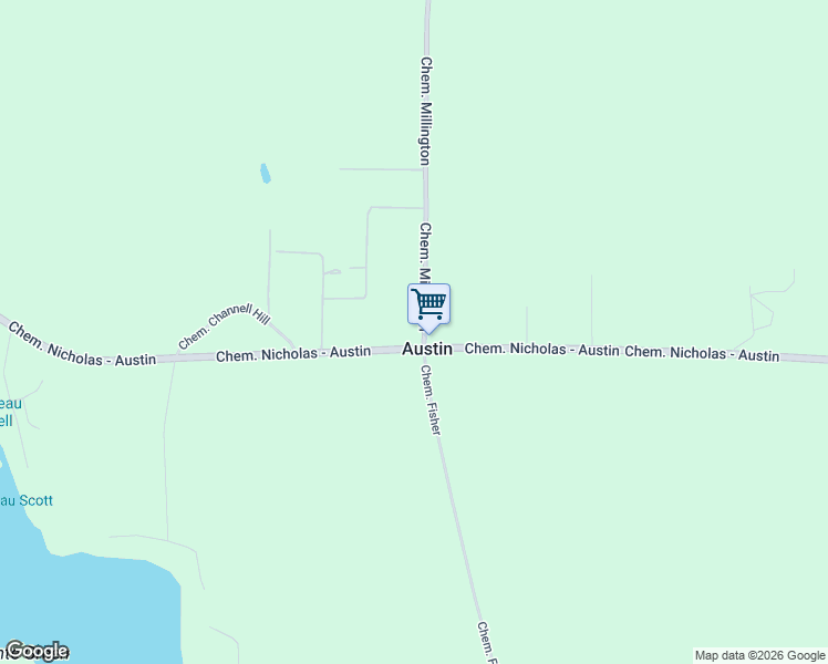 map of restaurants, bars, coffee shops, grocery stores, and more near 17 Chemin Millington in Austin