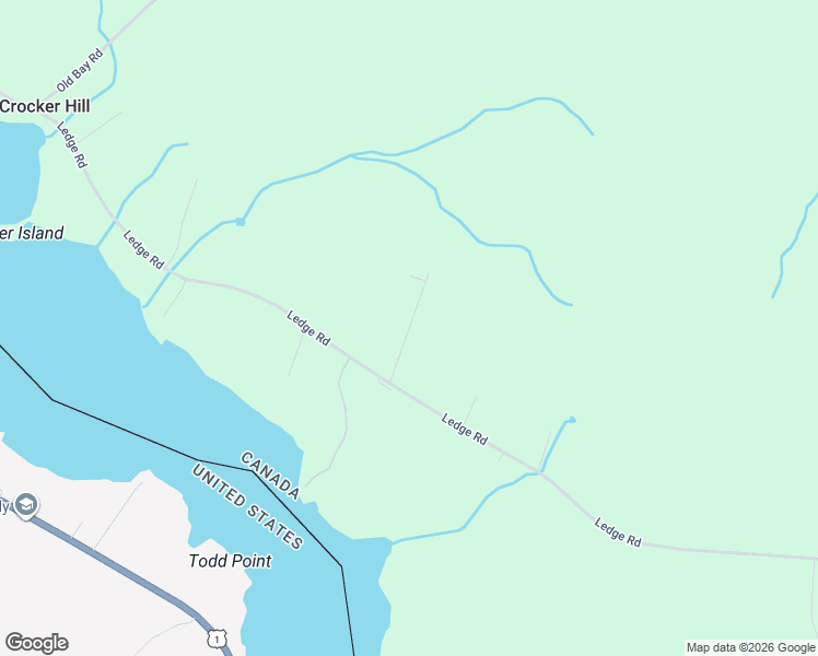 map of restaurants, bars, coffee shops, grocery stores, and more near Ledgewood Road in Crocker Hill