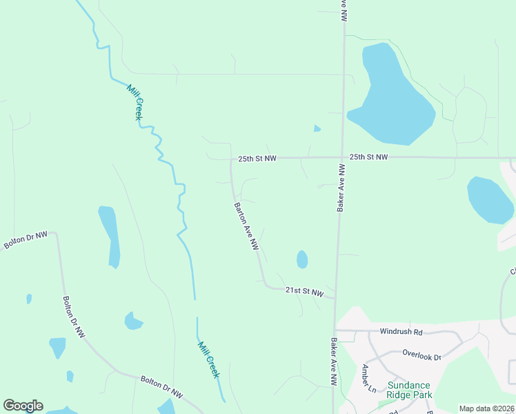 map of restaurants, bars, coffee shops, grocery stores, and more near 2368 Barton Avenue Northwest in Buffalo