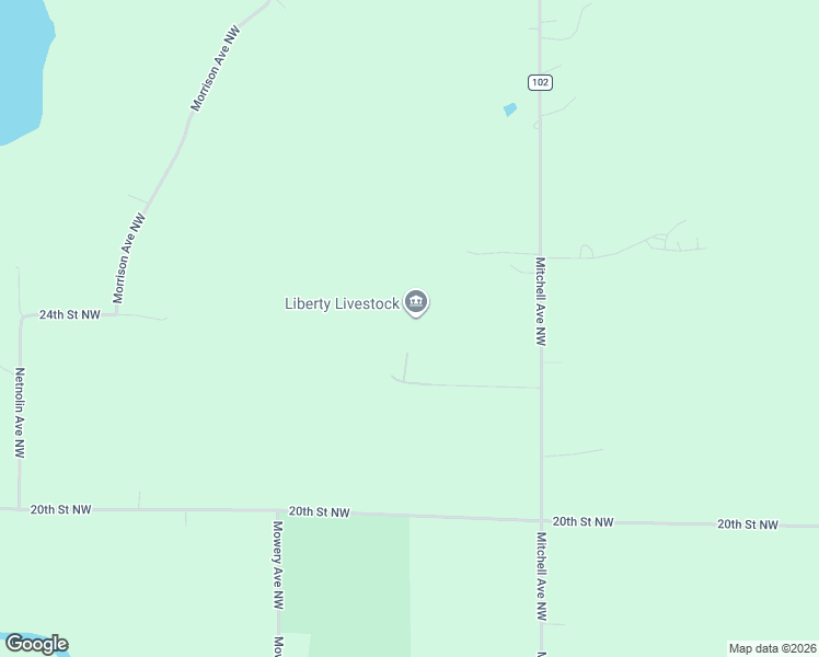 map of restaurants, bars, coffee shops, grocery stores, and more near 2253 Mitchell Avenue Northwest in Annandale