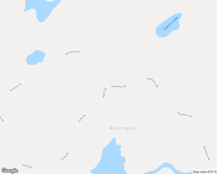 map of restaurants, bars, coffee shops, grocery stores, and more near Rostrevor Road in Muskoka District Municipality