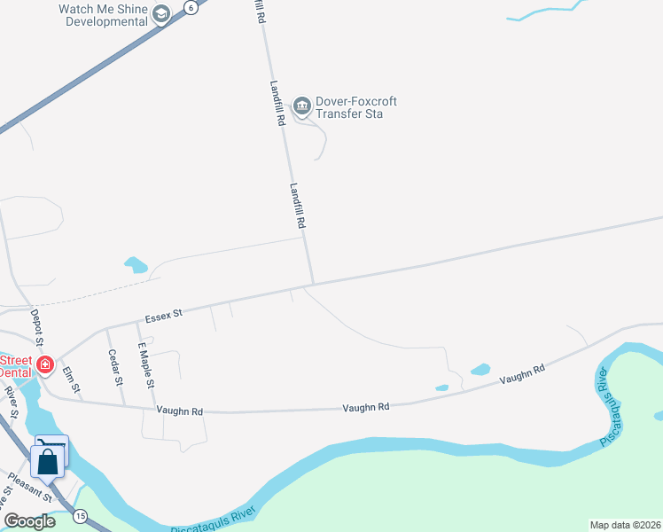 map of restaurants, bars, coffee shops, grocery stores, and more near in Dover-Foxcroft