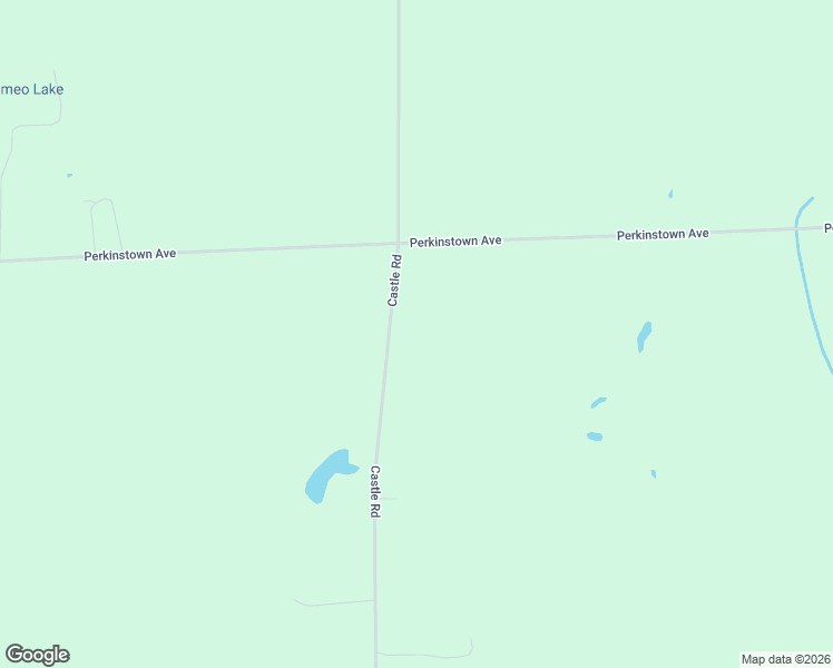 map of restaurants, bars, coffee shops, grocery stores, and more near N4346 Castle Road in Medford